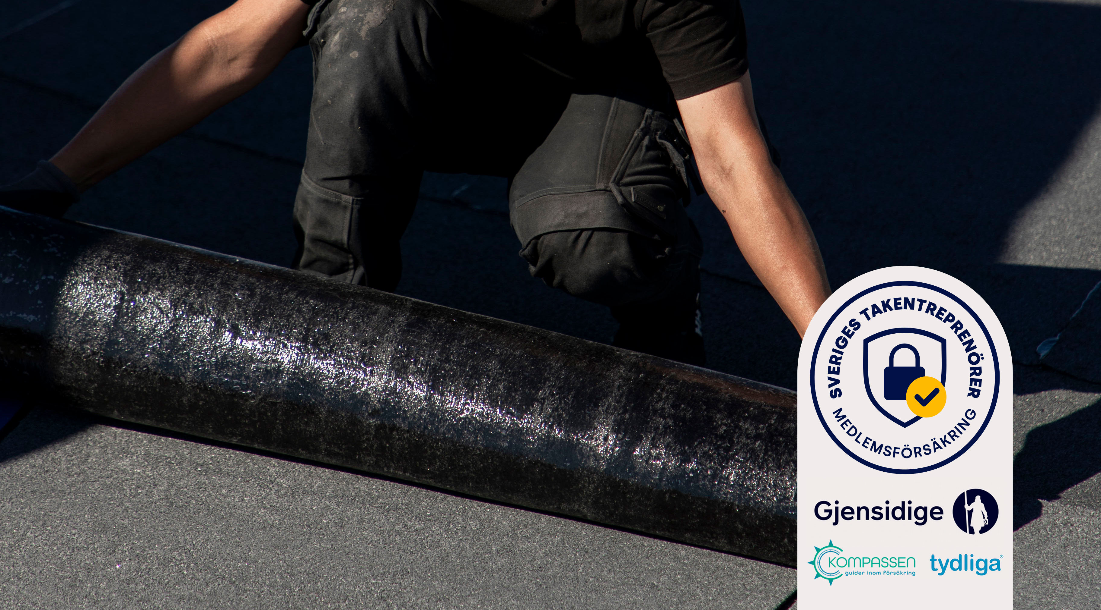 Marknadens bästa företagsförsäkring exklusivt för Sveriges Takentreprenörers medlemmar.